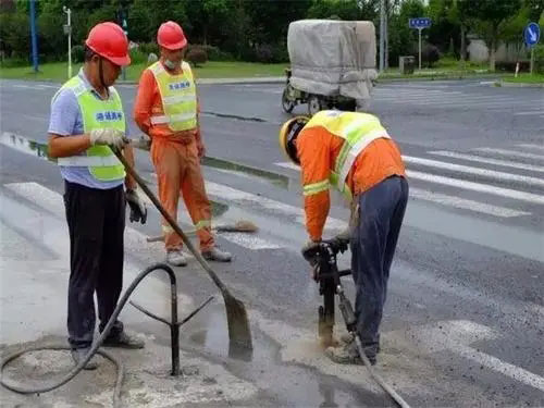 四更镇地基下沉注浆